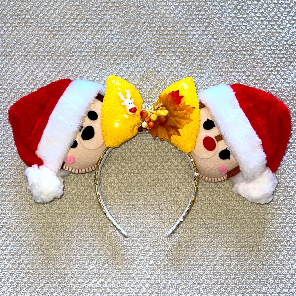 Disney Chip & Dale Christmas Mouse Ears